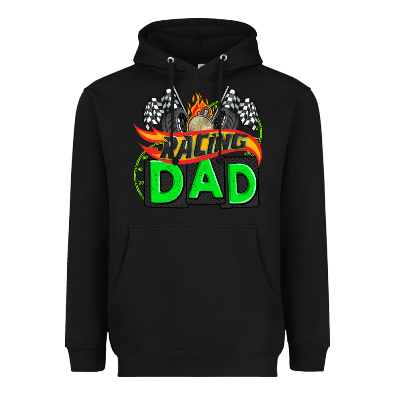 Racing Dad With Racing  Equipment Heavyweight Hoodie by AdoDesignShop | Teevron