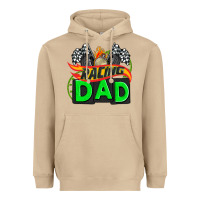 Mushroom racing dad with racing  equipment Heavyweight Hoodie - AdoDesignShop