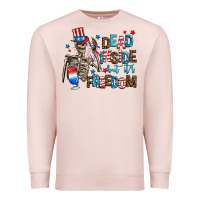 Pale Pink dead inside but its freedom Premium Sweatshirt - AdoDesignShop