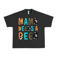 Pigment Black Mama Needs a Beer Urban Heavy Tee - CowCowDesign