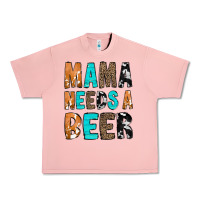 Salmon Mama Needs a Beer Urban Heavy Tee - CowCowDesign