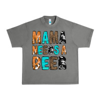 Tornado Mama Needs a Beer Urban Heavy Tee - CowCowDesign