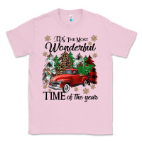 Bubblegum Pink its the most wonderful time of the year Classic Tee - CowGirlArtShop