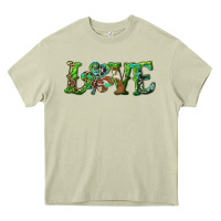 Mossy love with shamrock Heavy Core Tee - RanaPortraitStore