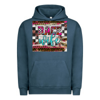 Pigment Midnight Navy race wife Urban Hoodie - JahusDesignShop