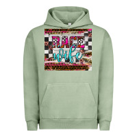 Pigment Oil Green race wife Urban Hoodie - JahusDesignShop