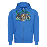 True Royal bulldog mom Zipper Hoodie - BarkalooDesign