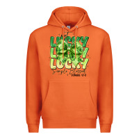 Carrot Not Lucky Simply Blessed Premium Hoodie - CowhideDigitalArt