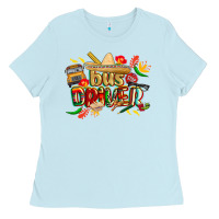 Baby Blue cinco de mayo bus driver Ladies Tee - CowGirlArtShop