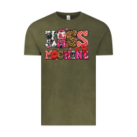 Vintage Olive kiss machine with lips olivia Vintage Tee - OliviaCreatesArt