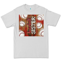 Dove Grey baseball sister Premium Tee - TumblerDesignByShophia