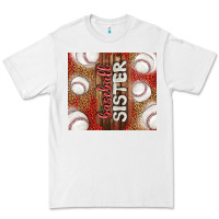 White baseball sister Premium Tee - TumblerDesignByShophia