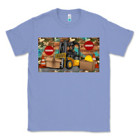 Colony Blue forklift sippy Classic Tee - Artiststas