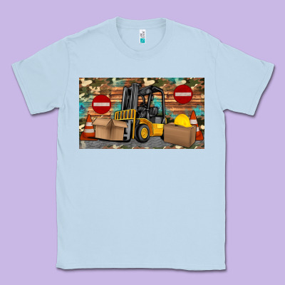 Forklift Sippy Classic Tee Designed By Artiststas