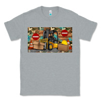 Heather Grey forklift sippy Classic Tee - Artiststas