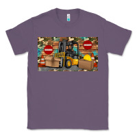 Lavender forklift sippy Classic Tee - Artiststas