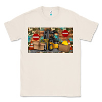Natural forklift sippy Classic Tee - Artiststas