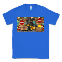 True Royal forklift sippy Classic Tee - Artiststas