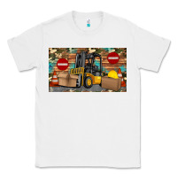 White forklift sippy Classic Tee - Artiststas