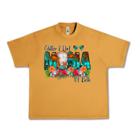 Peanut Butter Glitter Dirt Mama Of Both Cow Flowers Urban Heavy Tee - CowCowDesign