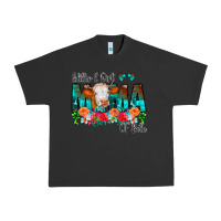 Pigment Black Glitter Dirt Mama Of Both Cow Flowers Urban Heavy Tee - CowCowDesign