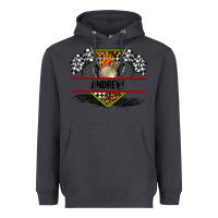 Smoke custom name race flag and race equipment Heavyweight Hoodie - AdoDesignShop