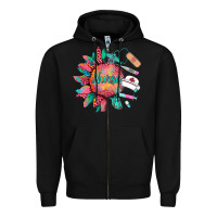 Western  Nurse Medical Instruments Zipper Hoodie | Teevron