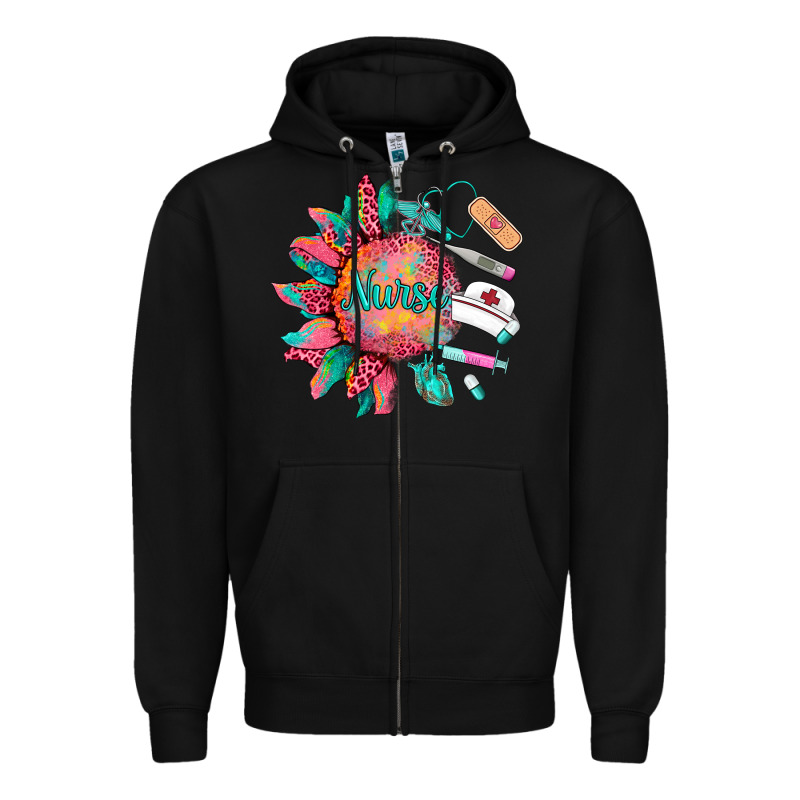 Western  Nurse Medical Instruments Zipper Hoodie by BarkalooDesign | Teevron