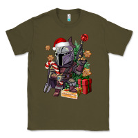 Army Green Christmas gnome Classic Tee - CowGirlArtShop
