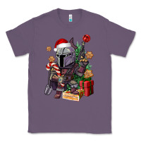 Lavender Christmas gnome Classic Tee - CowGirlArtShop