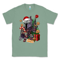Sage Christmas gnome Classic Tee - CowGirlArtShop