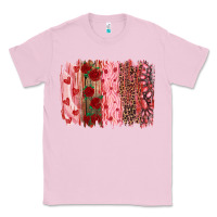 Bubblegum Pink valentine's day brushstrokes Classic Tee - RanaPortraitStore
