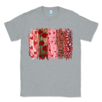 Heather Grey valentine's day brushstrokes Classic Tee - RanaPortraitStore