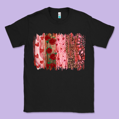 Valentine's Day Brushstrokes Classic Tee Designed By Ranaportraitstore