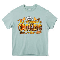 Arona Thanksgiving Cooking Crew Heavy Core Tee - texasbilliewilder