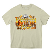 Mossy Thanksgiving Cooking Crew Heavy Core Tee - texasbilliewilder