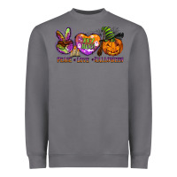 Storm peace love halloween Heavyweight Sweatshirt - BarkalooDesign