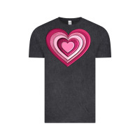 Vintage Black sweet heart olivia Vintage Tee - OliviaCreatesArt
