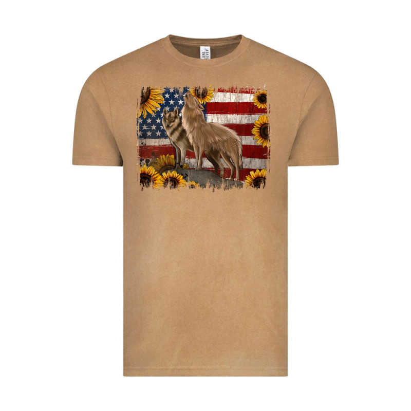 American Th Of July Wolves Vintage Tee by Jasminsmagicworld | Teevron