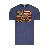 Vintage Denim american th of july wolves Vintage Tee - Jasminsmagicworld