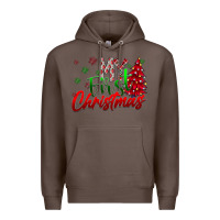 Coffee my first Christmas Premium Hoodie - CowhideDigitalArt