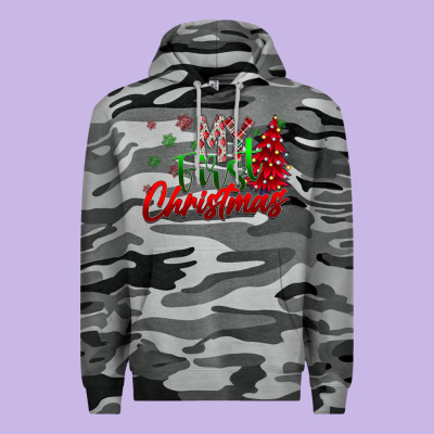 My First Christmas Premium Hoodie Designed By Cowhidedigitalart