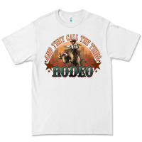 White And they call the thing rodeo bull bullfighter Premium Tee - HowdyJamesFarm