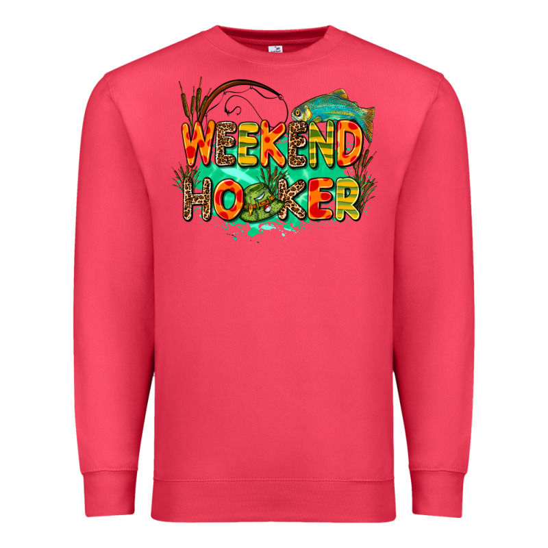 Weekend Hooker Premium Sweatshirt by AdoDesignShop | Teevron