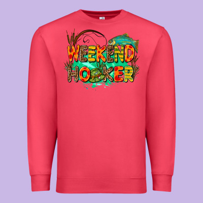 Weekend Hooker Premium Sweatshirt Designed By Adodesignshop