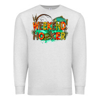 Oatmeal Heather weekend hooker Premium Sweatshirt - AdoDesignShop