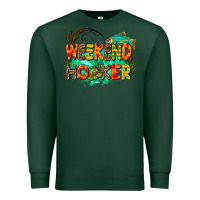 Sports Green weekend hooker Premium Sweatshirt - AdoDesignShop