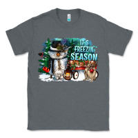 Charcoal Heather its freezin season Classic Tee - CowGirlArtShop