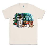 Natural its freezin season Classic Tee - CowGirlArtShop