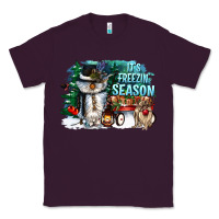 Plum its freezin season Classic Tee - CowGirlArtShop